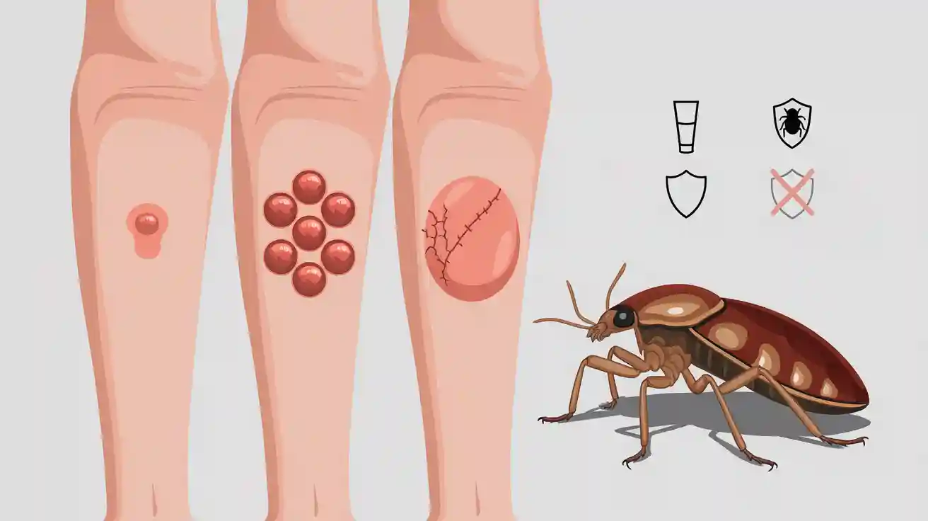مراحل قرصة البق